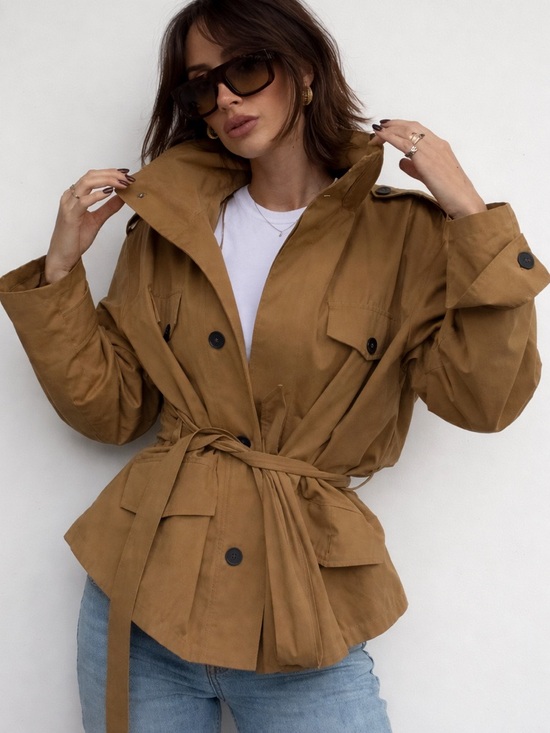 Zara Jackets & Blazers - Zara Short Trench Coat